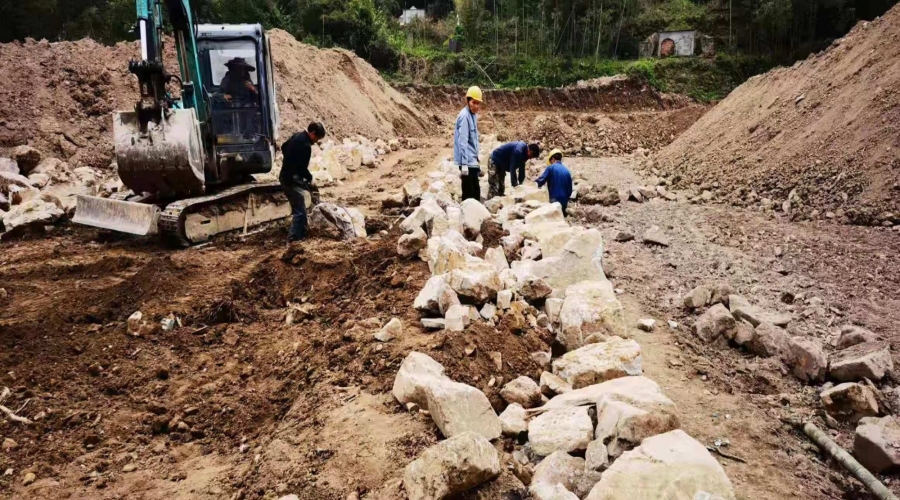 富陽(yáng)區大源鎮新關(guān)村（石井塢水庫）旱地改水田、墾造耕地項目2020